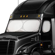 🚛 econour semi-truck sun shade: 240t uv protective windshield & side window cover | maximum coverage for blocking sun heat & uv rays | ideal for semi, commercial & big rig trucks logo