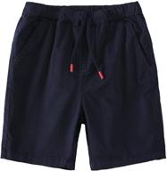 🩳 adjustable colors boys' shorts - kid1234 boys' clothing logo