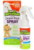 boogie bottoms diaper rash cream spray: gentle, travel-friendly solution for sensitive skin – no-rub touch-free application, 200+ sprays, 1.7 oz logo