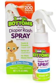 img 4 attached to Boogie Bottoms Diaper Rash Cream Spray: Gentle, Travel-Friendly Solution for Sensitive Skin – No-Rub Touch-Free Application, 200+ Sprays, 1.7 oz