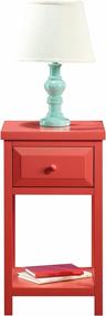 img 3 attached to 🌵 Sauder Cottage Road Side Table: Enhance your Space with Desert Coral Finish