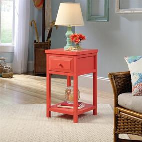 img 2 attached to 🌵 Sauder Cottage Road Side Table: Enhance your Space with Desert Coral Finish