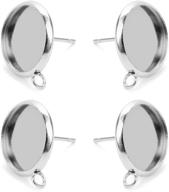 linsoir surgical stainless earring earrings logo