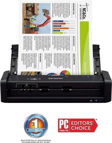 img 3 attached to 📸 Wireless Color Portable Document Scanner Epson WorkForce ES-300W ADF for PC and Mac: Sheet-fed and Duplex Scanning