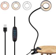 xbuyee dimmable ring light: the ideal 💡 computer and laptop light for video conferencing and more! logo