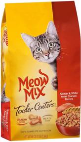 img 1 attached to 🐈 Meow Mix Tender Centers 3-Pound: Savory Salmon & Chicken Delight