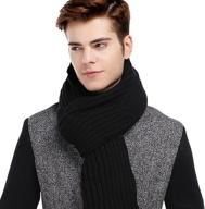 🧣 warm and cozy: cacuss thick winter knitted neckwear for ensuring maximum comfort in cold seasons logo