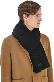 img 2 attached to 🧣 Warm and Cozy: CACUSS Thick Winter Knitted Neckwear for Ensuring Maximum Comfort in Cold Seasons