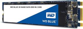 img 3 attached to 💾 WD Blue 3D NAND M.2 2280 SATA III 6 Gb/s Internal PC SSD - 1TB, Up to 560 MB/s - WDS100T2B0B by Western Digital