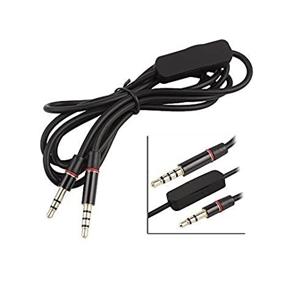 img 3 attached to Inovat Replacement 4Ft 3.5mm Headphone Stereo Audio Cable Cord with MIC for Dr. Dre Headphones Monster Solo Beats Studio - High-quality Replacement Cable for Enhanced Audio Experience