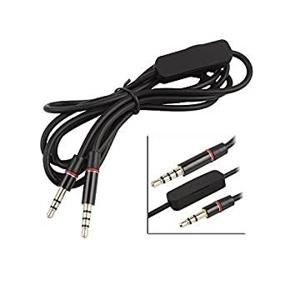img 2 attached to Inovat Replacement 4Ft 3.5mm Headphone Stereo Audio Cable Cord with MIC for Dr. Dre Headphones Monster Solo Beats Studio - High-quality Replacement Cable for Enhanced Audio Experience