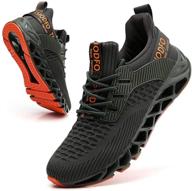 experience maximum comfort and support with skdoiul men's breathable running sneakers logo