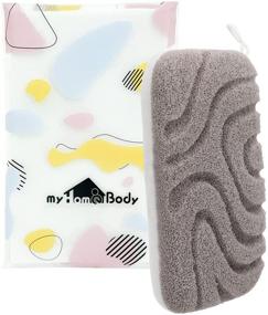 img 4 attached to Dual Texture Shower Exfoliating Scrubber Exfoliator