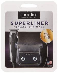 img 2 attached to 🔪 Andis Superliner 04120 Gray T-Blade Trimmer Replacement with Carbon Steel