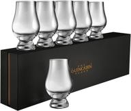 🥃 premium glencairn whisky glass set - set of 6 in elegant presentation box logo