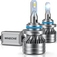 wheche headlight headlights conversion waterproof logo