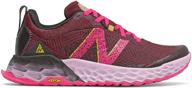 🏃 fresh foam hierro v6 trail running shoe for women by new balance logo