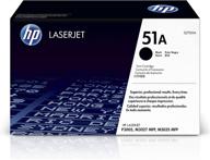 original hp 51a q7551a 🖨️ toner cartridge - high-quality black toner logo