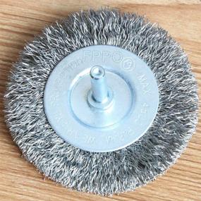 img 1 attached to FPPO Stainless Steel Brushes 4 Inch