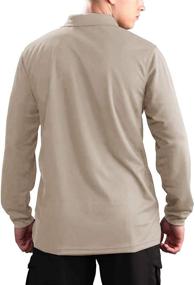 img 2 attached to 👕 CRYSULLY Men's Outdoor Performance Sleeve Tactical Shirts: Superior Quality and Style