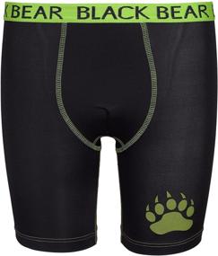 img 3 attached to 🐻 Optimized Black Bear Performance Compression Boys' Active & Dry Fit Clothing