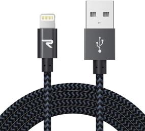 img 4 attached to 🔌 High-Quality IPhone Charger: RAMPOW Certified Braided - Fast and Reliable Charging!