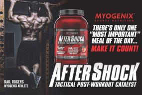 img 3 attached to 🏋️ Myogenix Aftershock Tactical Post Workout: Unlimited Muscle Growth with Anabolic Whey Protein, Mass Building Carbohydrates, Amino Stack, Creatine, Glutamine+BCAAs, Orange Avalanche - 5.82 LBS