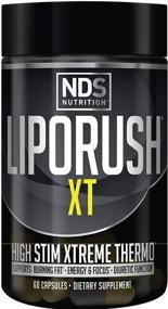 img 4 attached to 💪 LipoRush XT от NDS Nutrition - Мощный термоген для сжигания жира - С L-карнитином и Теакрином - Повышает энергию, концентрацию, сжигание калорий - Стимулирует диурез, угнетает аппетит - 60 капсул