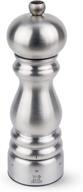 🌶️ peugeot paris chef u'select stainless steel 18cm - 7" pepper mill: premium quality spice grinder for gourmet cooking логотип