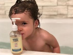 img 2 attached to 🌿 Dr. Eddie's Happy Cappy Daily Shampoo & Body Wash for Children, Soothes Dry, Itchy, Sensitive, Eczema Prone Skin, Dermatologist Tested, Fragrance-Free, Dye-Free, 8 oz