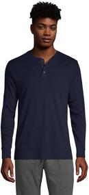 img 4 attached to 👕 Lands End Men's Regular Medium Henley Clothing