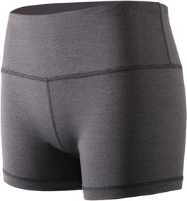img 3 attached to 🩳 CADMUS Women's High Waist Stretch Athletic Workout Shorts - 5"/2" Length with Convenient Pocket