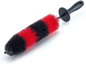 img 4 attached to CCS-001 Premium Wheel/Rim Cleaning Brush: Long Soft Bristles for Efficient Cleaning of Wheels, Rims, Exhaust Tips, Motorcycles, Bicycles, Grills, and Engines!