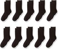 🧦 amazon essentials kids' 10-pack cotton crew sock: comfortable and durable daily socks for children" logo