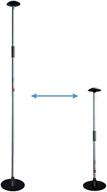 🚣 nexcover aluminum boat cover support pole with 2-stage extension, adjustable system - height ranging from 35”-65” логотип
