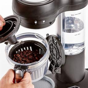 img 2 attached to ☕ PowerXL Grind & Go, Automatic Single Serve Coffee Maker with Built-in Grinder and Travel Mug, 16 oz., Drip Coffee Machine, Stainless Steel Blades, CL-004, Black