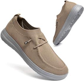 img 3 attached to 👞 Acaine Men's Casual Breathable Loafers: Comfortable Slip-Ons for Everyday Style