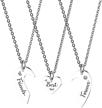 hofoya neckalce pendants friendship friends logo