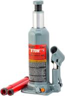 efficient 8 ton pro-lift b-008d grey hydraulic bottle jack for superior lifting capacity logo