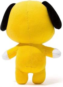 img 1 attached to 🐶 Yellow Puppy Plush Toy: Soft Cartoon Cushion Pillow for Warmth and Cute Stuffed Animal Fun