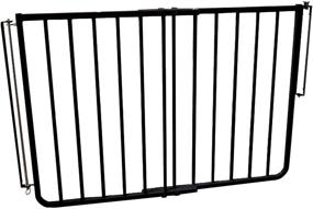 img 4 attached to 🚧 Black Outdoor Safety Gate by Cardinal Gates - 29.5″ Tall