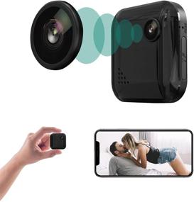 img 4 attached to 📷 Беспроводная шпионская камера OUCAM Мини скрытая камера - 1080P с аудиозаписью, ночной режимом, оповещениями о движении и прямым эфиром через мобильное приложение - маленькая секретная Wi-Fi камера для записи видео внутри помещений.