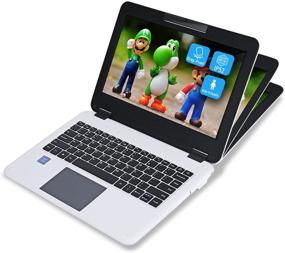 img 4 attached to 💻 Mini Laptop Student: GEEKPLUS 11.6" Drop-Proof Kids PC Windows 10 6GB/128G - Waterproof, Dustproof, Intel Celeron N4000 Processor