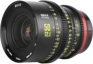 📽️ meke 50mm t2.1 cinema lens: full frame manual focus with ef mount for cinema cameras logo