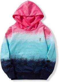 img 4 attached to 👕 M2C Boys' Clothing: Pullover Sweatshirts with Gradient Stripes
