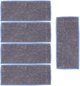 img 4 attached to 🧹 Neutop Wet Washable Mopping Pads Replacement for iRobot Braava Jet M6 - 5-Pack