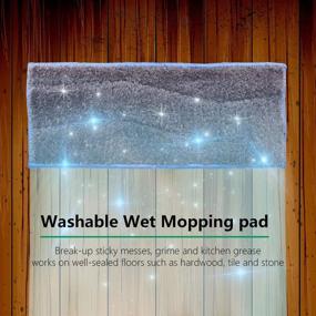 img 3 attached to 🧹 Neutop Wet Washable Mopping Pads Replacement for iRobot Braava Jet M6 - 5-Pack