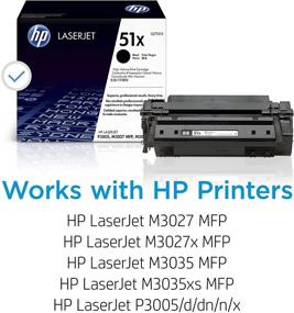 img 3 attached to 🖨️ HP Q7551X Toner Cartridge - High Yield, Black