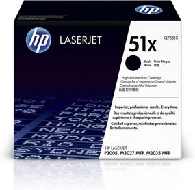 img 4 attached to 🖨️ HP Q7551X Toner Cartridge - High Yield, Black