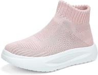 👟 stylish nihaoya athletic sneakers: fashionable walking shoes for girls logo